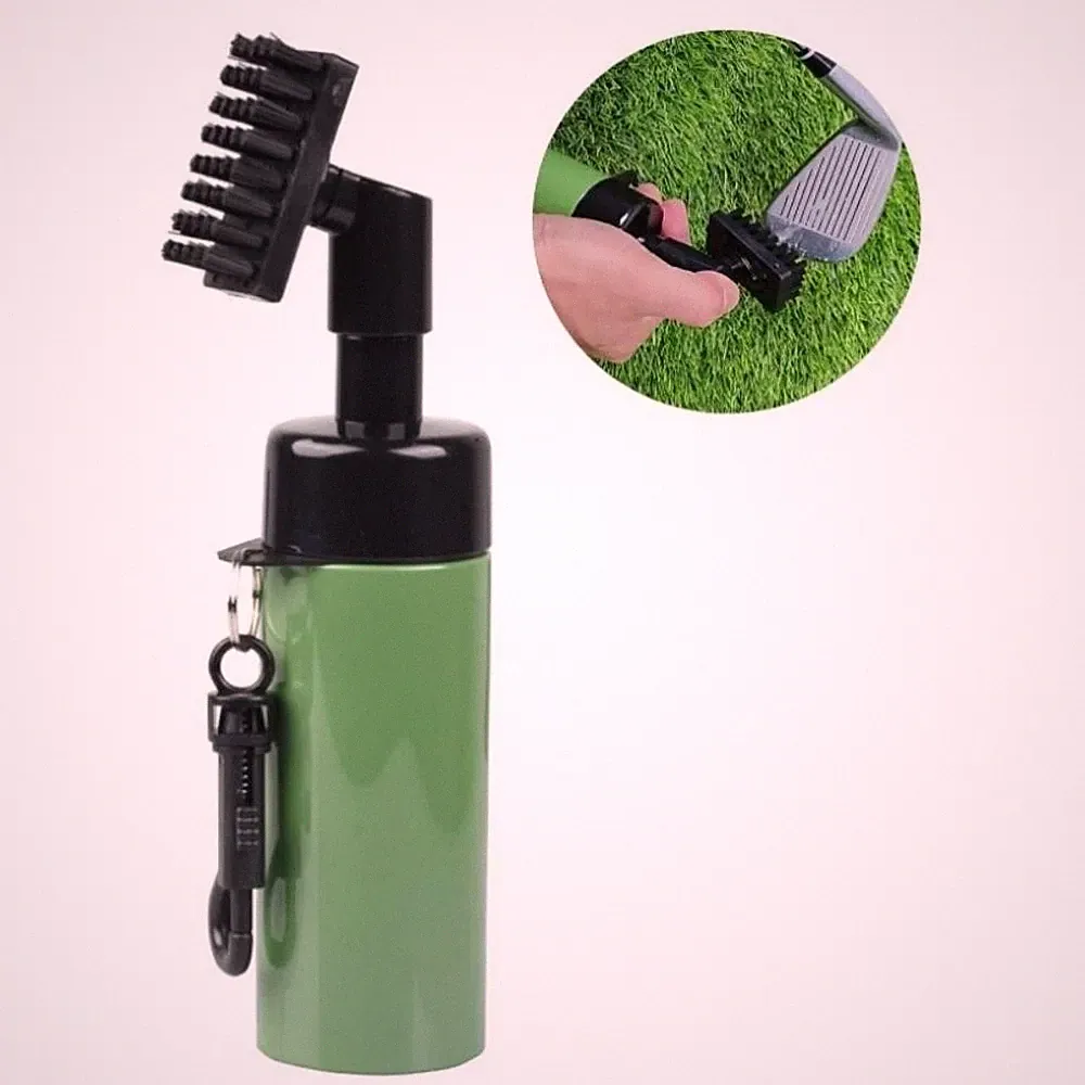 1pc Golf Club Cleaner Tool Integrated Groove Tube Brush and Leakproof Water Sque