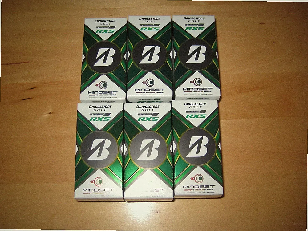 2 dz BRAND NEW Bridgestone Tour B RXS Mindset golf balls White 2 ball packs