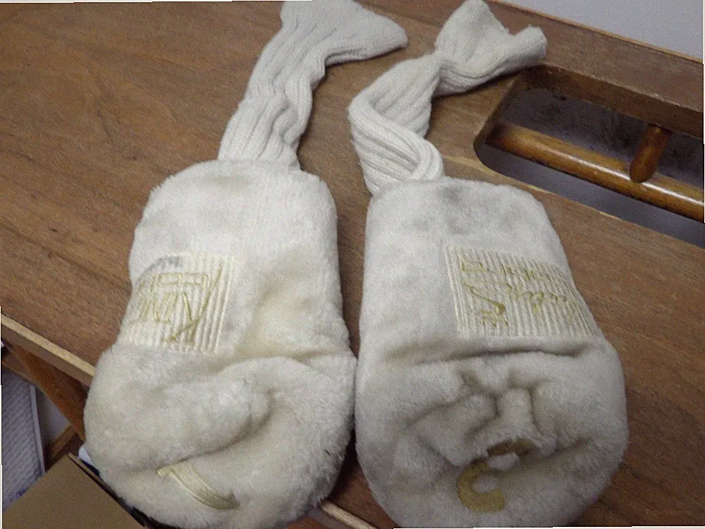 golf clubs covers animal