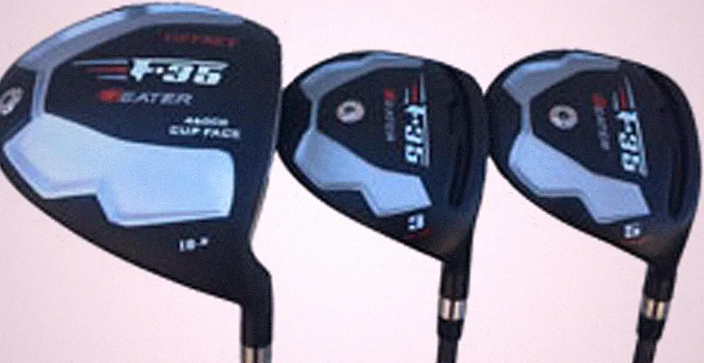 Custommade Black F-35 Offset Woods Set