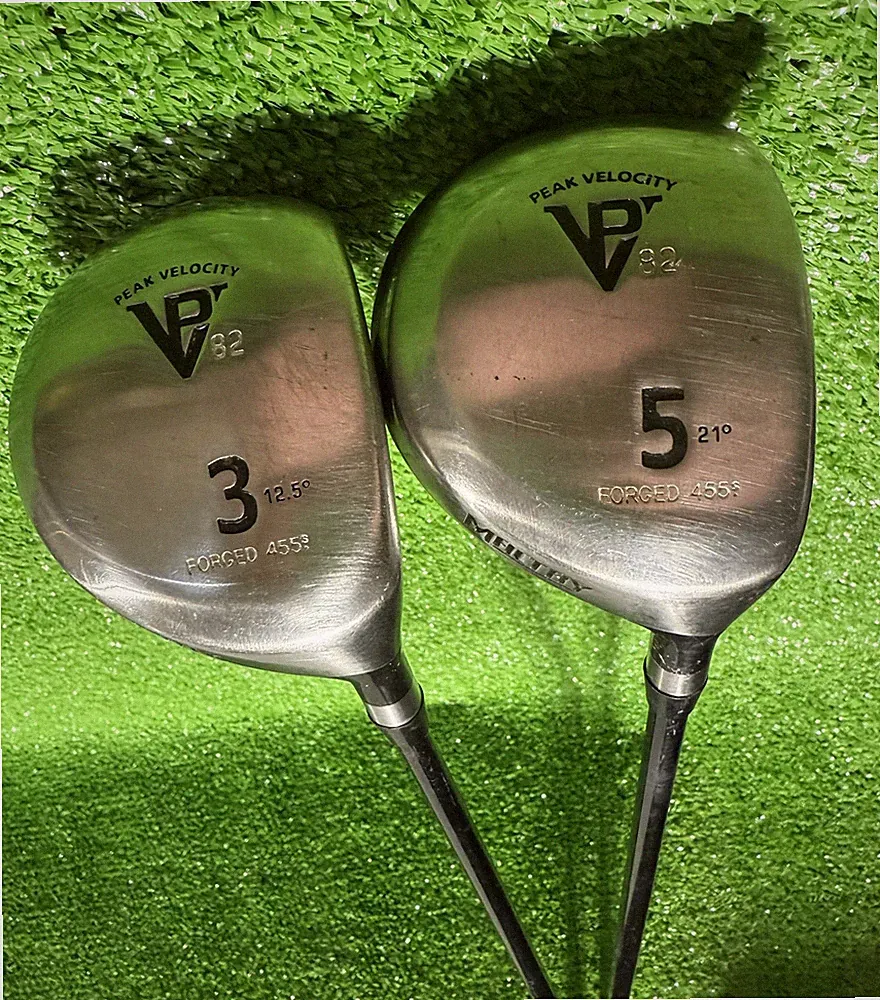 2 MALTBY PV Peak Velocity Forged Fairway Woods - (3) 12.5* & (5) 21* - RH Golf