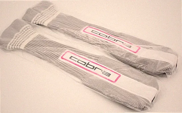 (2) NEW Cobra Ladies Gray/Pink Universal Fairway Wood Headcover Golf Head Cover