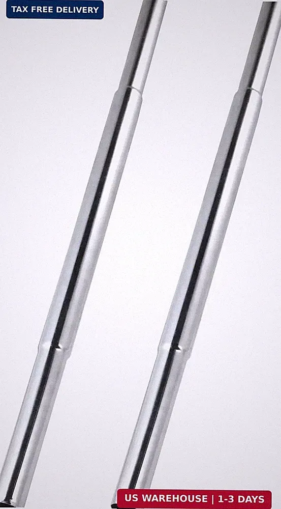 2 or 4 Pieces Golf Club Shaft Extensions, 0.58 Inch Steel Suitable for Iron and