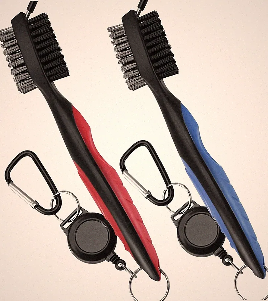 2 Pack Golf Club Brush, Professional Cleaner with As Picture Shown
