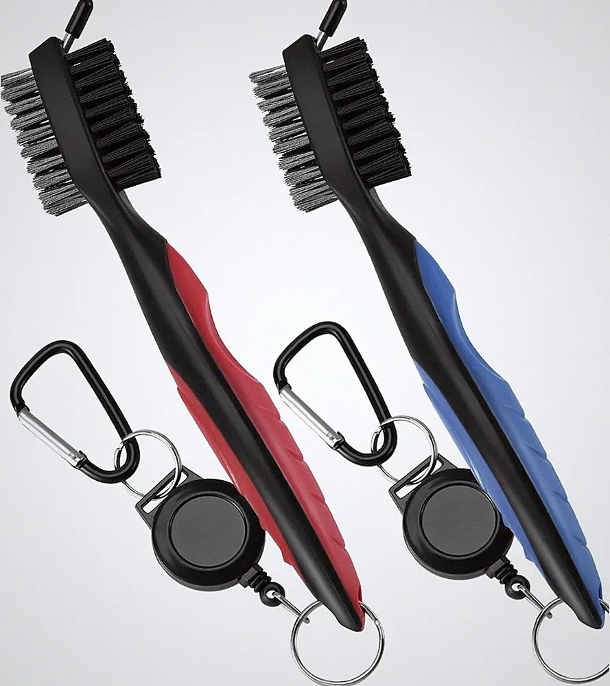 2 Pack Golf Club Brush, Professional Cleaner with As Picture Shown