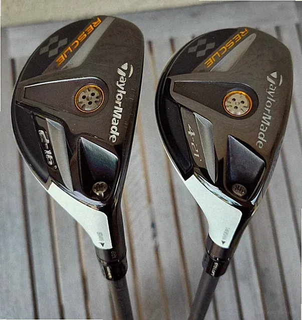 2 TaylorMade Rescue 2011 # 2 Hybrid 16 degree and # 4 21* Free Shipping