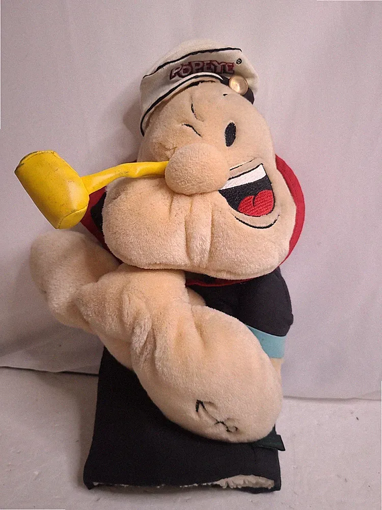 2000 Winning Edge Popeye The Sailor Man Plush Golf Club Head Cover