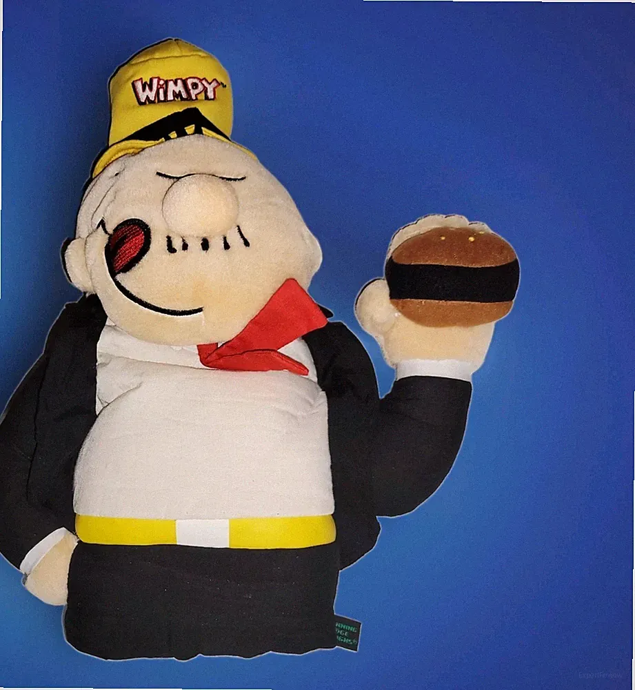 2005 Popeye WIMPY Vintage 15" Golf Club Head Cover Winning Edge Designs Clean