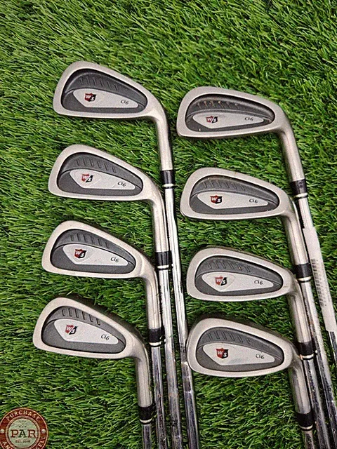 2007 WILSON STAFF CI-6 IRON SET 3-PW REG TT TAPER TECH-CL R FAIR