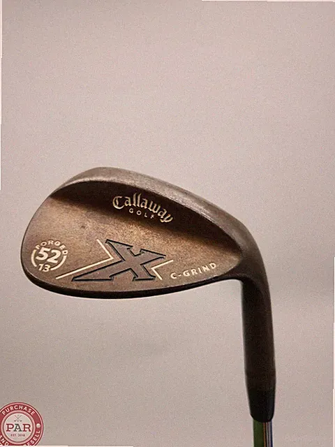 2008 CALLAWAY X FORGED VINTAGE WEDGE 52*/13 STIFF NSPRO 950GH 35" GOOD