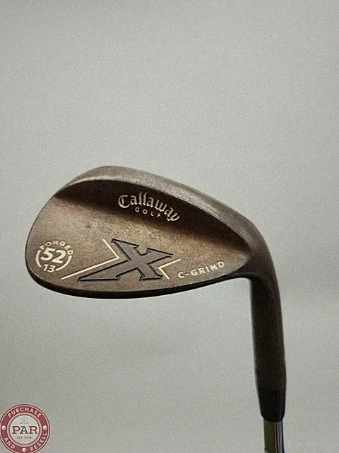2008 CALLAWAY X FORGED VINTAGE WEDGE 52*/13 STIFF NSPRO 950GH 35" GOOD