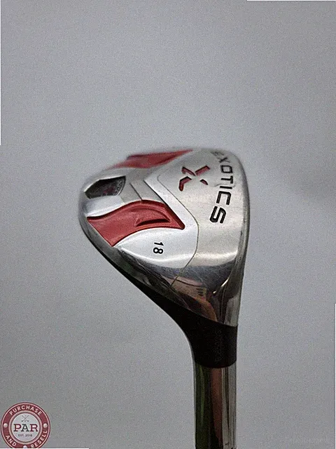 2009 TOUR EDGE EXOTICS XCG V 3 HYBRID 18* STIFF MITSU BASSARA 45CT GOOD
