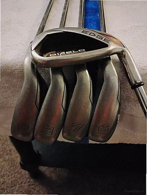 2010 CALLAWAY DIABLO EDGE IRON SET 6-PW UNIFLEX STOCK STEEL GOOD