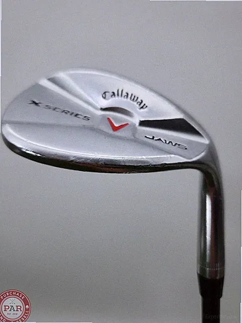 2010 CALLAWAY X SERIES JAWS WEDGE 56*/16 SENIOR UST GOLD 34.5" FAIR