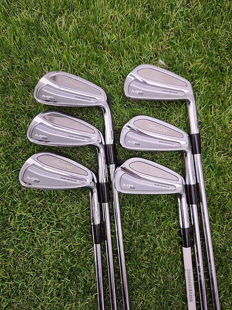 2010 MIZUNO MP58 IRON SET 5-PW REG TT GS95 FAIR