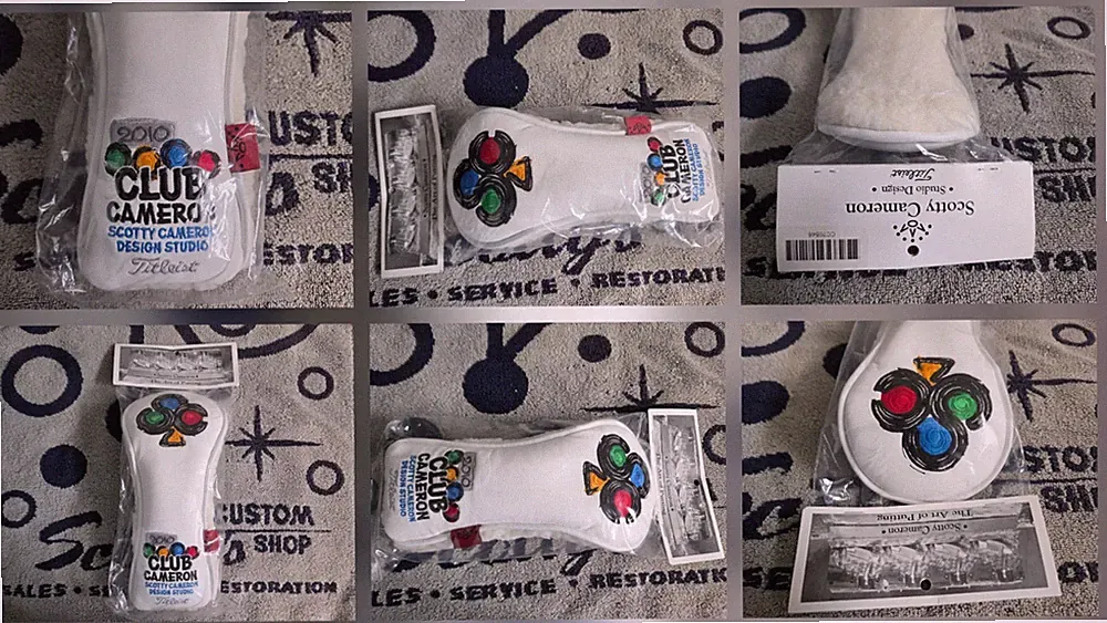 2010 Scotty Cameron Club Cameron Member Hybrid/Utility head cover Headcover⛳⛳NOS