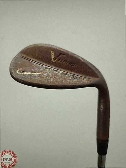 2011 NIKE VR PRO FORGED BLACK OXIDE WEDGE 56*/10 REG STEEL 35.25" POOR
