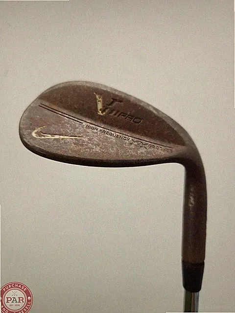 2011 NIKE VR PRO FORGED BLACK OXIDE WEDGE 56*/10 REG STEEL 35.25" POOR