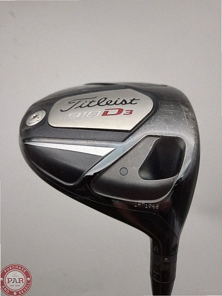 2011 TITLEIST 910D3 DRIVER 9.5* STIFF ALDILA RIP 60 2.9 +HC GOOD