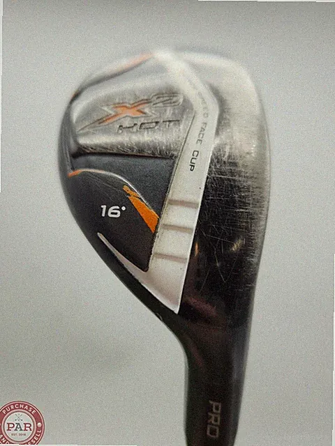2013 CALLAWAY X2 HOT 2 HYBRID 16* STIFF ALDILA TOUR GREEN ATX75 FAIR
