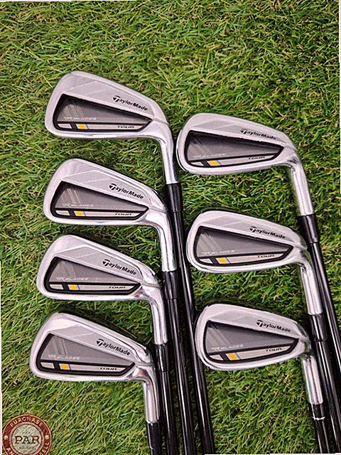 2013 TAYLORMADE RBLADEZ TOUR IRON SET 4-PW TXSTIFF MITSU MMT 105 TX DEMO