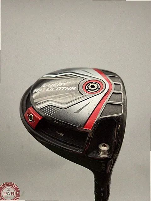 2014 CALLAWAY BIG BERTHA ALPHA DRIVER 9* REG PROJECTX HZRDUS T800 GOOD