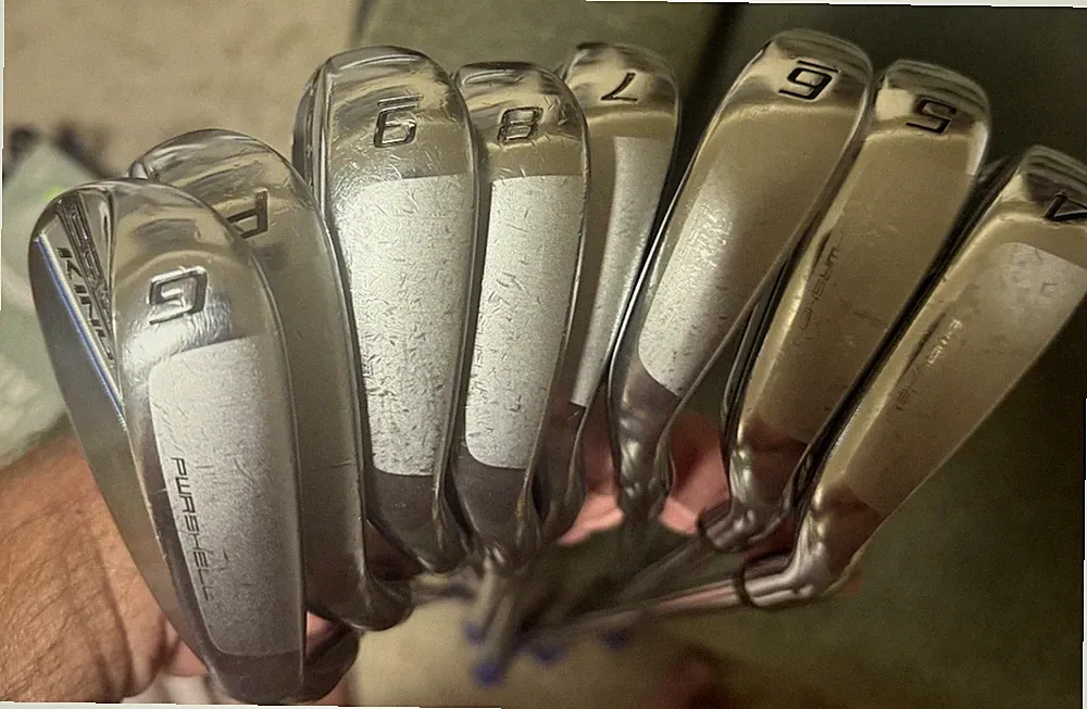 2017 COBRA KING F7 ONE LENGTH GOLF IRON SET 4i-GW (8 Clubs) USED/EXCELLENT SHAPE