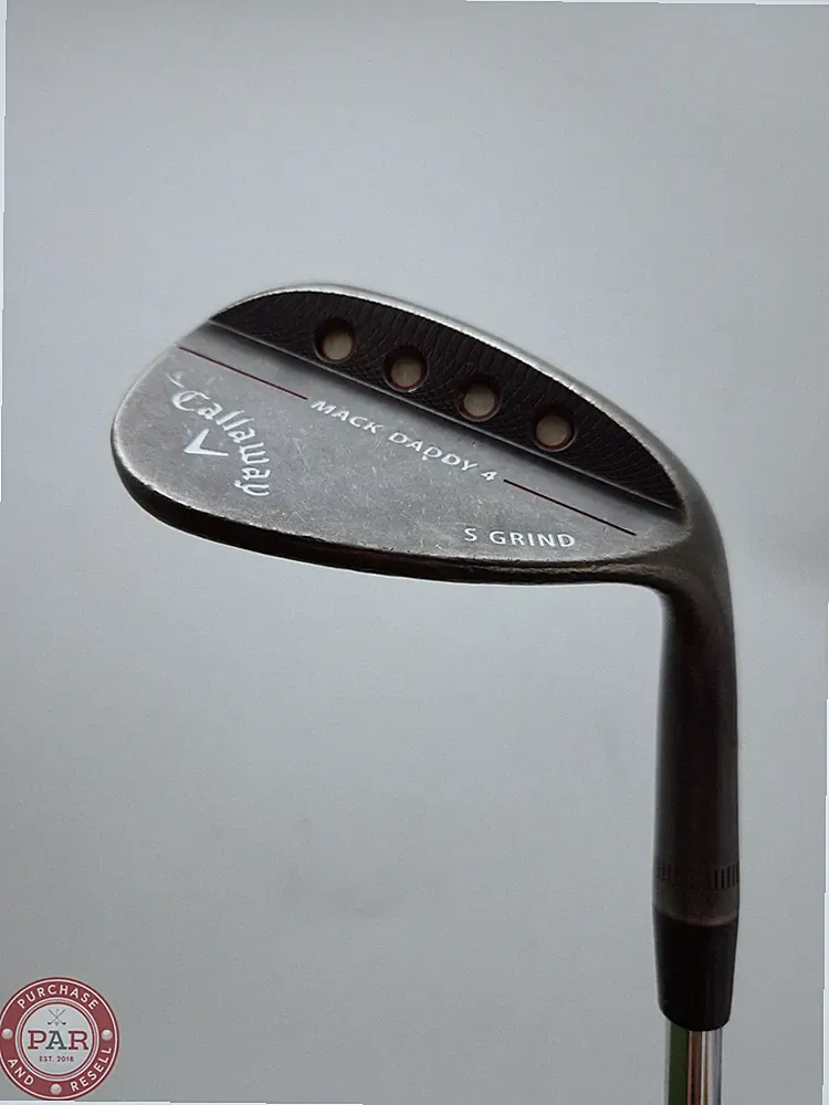 2018 CALLAWAY MACK DADDY 4 MATTE BLACK WEDGE 54*/10 STIFF TT DYNAGOLD 115 S200 T