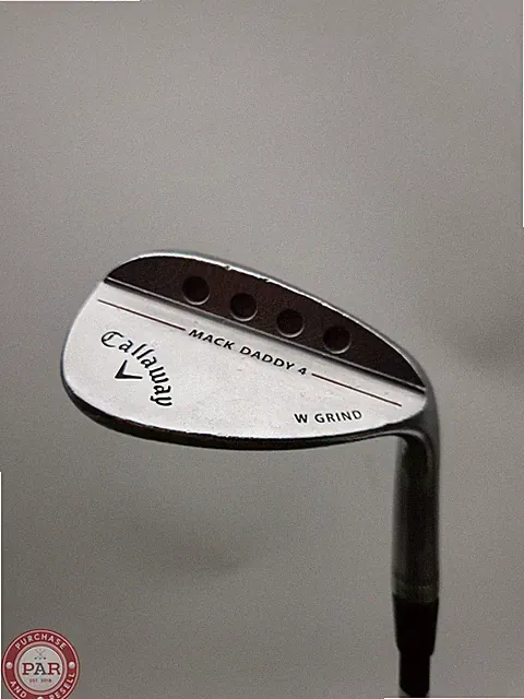2018 CALLAWAY MACK DADDY 4 PLATINUM CHROME WEDGE 60*/12 WEDGEFLEX FUJI 85ST 34.5