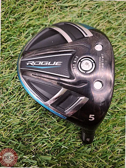 2018 CALLAWAY ROGUE SUBZERO 5 WOOD 18* CLUBHEAD ONLY VERYGOOD