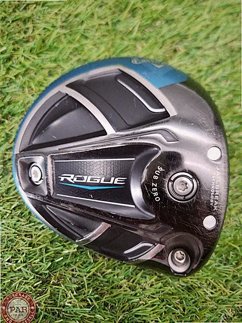 2018 CALLAWAY ROGUE SUBZERO DRIVER 10.5* CLUBHEAD ONLY VERYGOOD