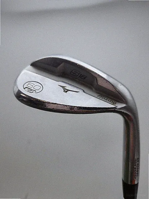 2018 MIZUNO S18 WHITE SATIN WEDGE 60*/10 STIFF STEEL 35.25" FAIR