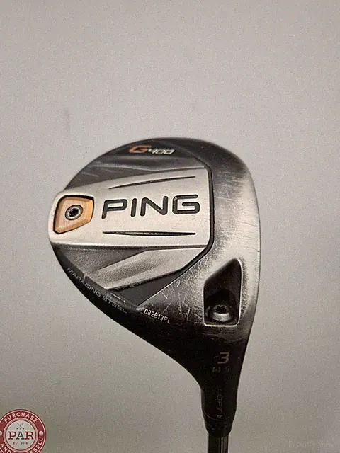 2018 PING G400 3 WOOD 14.5* STIFF TOUR CHROME 75-S +HC GOOD