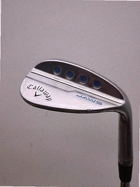 2019 CALLAWAY JAWS MD5 PLATINUM CHROME WEDGE 58*/12W STIFF DYNGOLD 34.75" GOOD