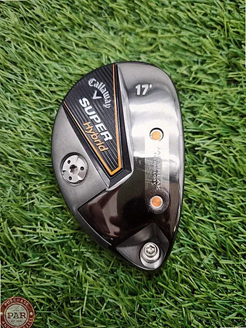 2019 CALLAWAY SUPER 3 HYBRID 17* CLUBHEAD ONLY VERYGOOD