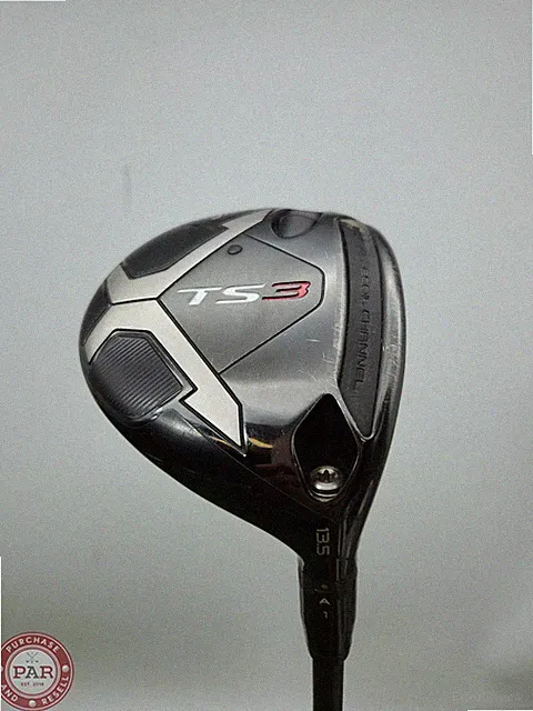 2019 TITLEIST TS3 3 WOOD 13.5* XSTIFF PROJECTX HZRDUS SMOKE BLACK 70G VERYGOOD
