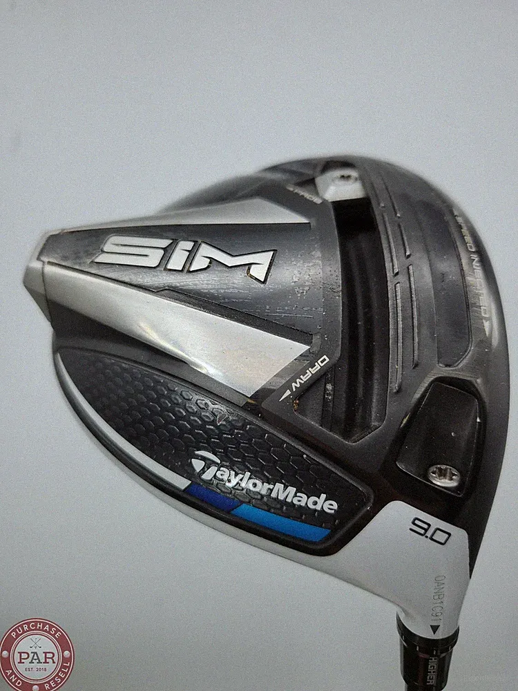2020 TAYLORMADE SIM DRIVER 9* STIFF FUJI ATMOS RED 5 GOOD