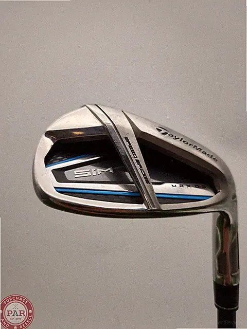 2020 TAYLORMADE SIM MAX OS GAP WEDGE SENIOR FUJI VENTUS BLUE 5 35" GOOD