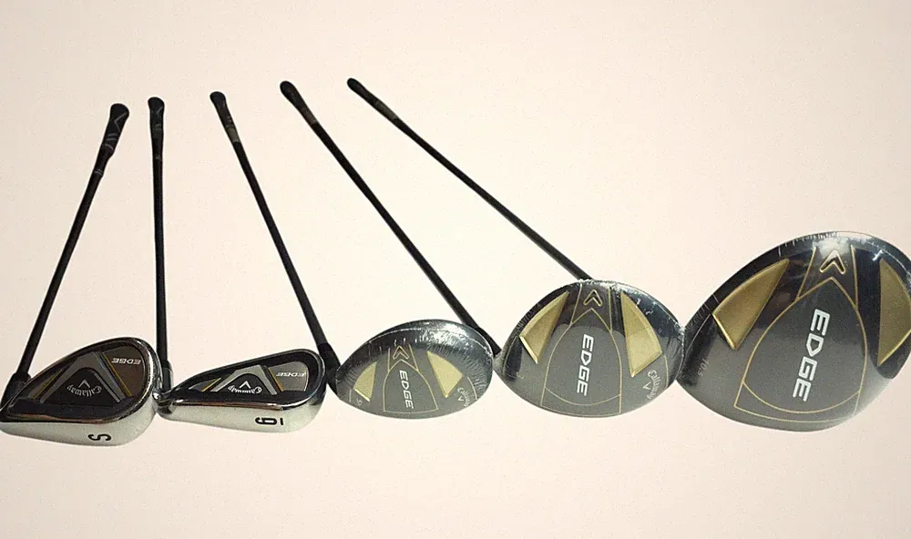 2021 Callaway Edge 5 Piece 10.5 Driver / 3 / 5h & Sand / 6 Iron RH Regular Flex