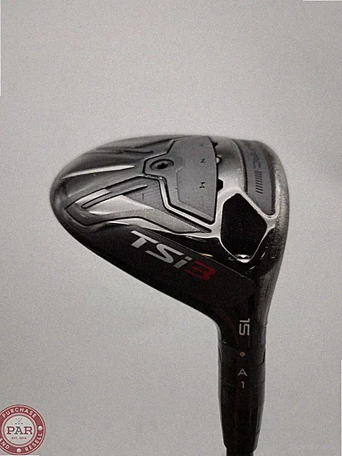 2021 TITLEIST TSI3 3 WOOD 15* STIFF HZRDUS RDX SMOKE 70G VERYGOOD