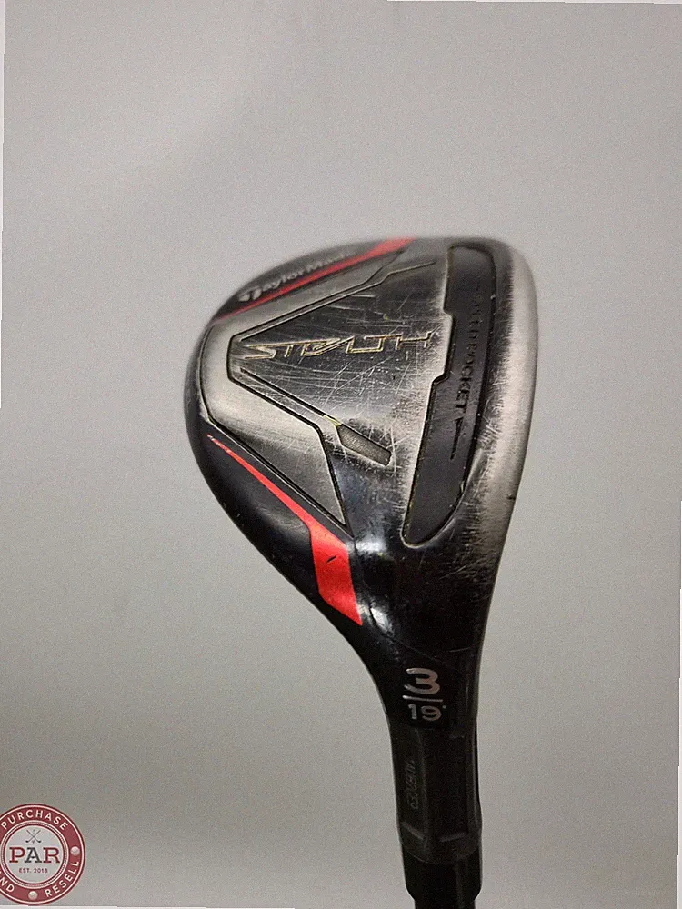2022 TAYLORMADE STEALTH 3 HYBRID 19* REG FUJI VENTUS RED 6 GOOD