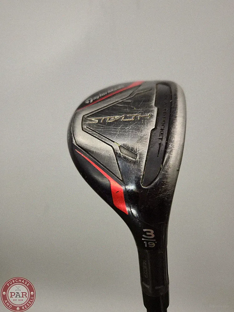 2022 TAYLORMADE STEALTH 3 HYBRID 19* REG FUJI VENTUS RED 6 GOOD