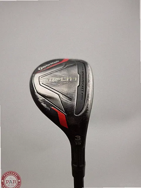 2022 TAYLORMADE STEALTH 3 HYBRID 19* STIFF MITSU MMT 75S FAIR