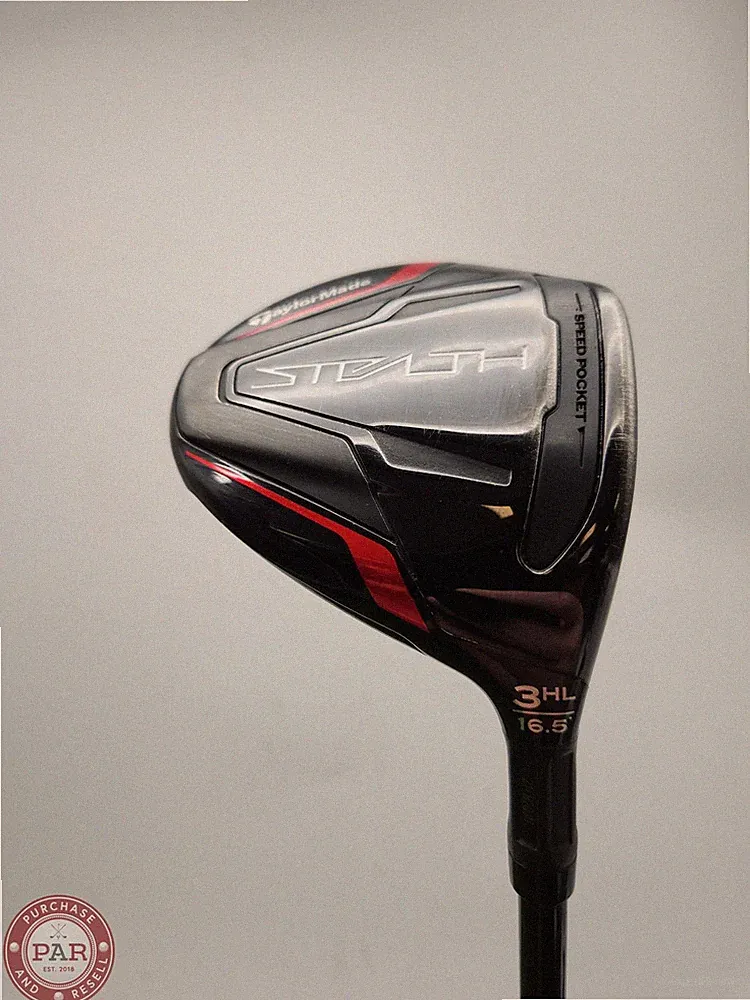 2022 TAYLORMADE STEALTH 3HL WOOD 16.5* REG VENTUS RED 5R VERYGOOD