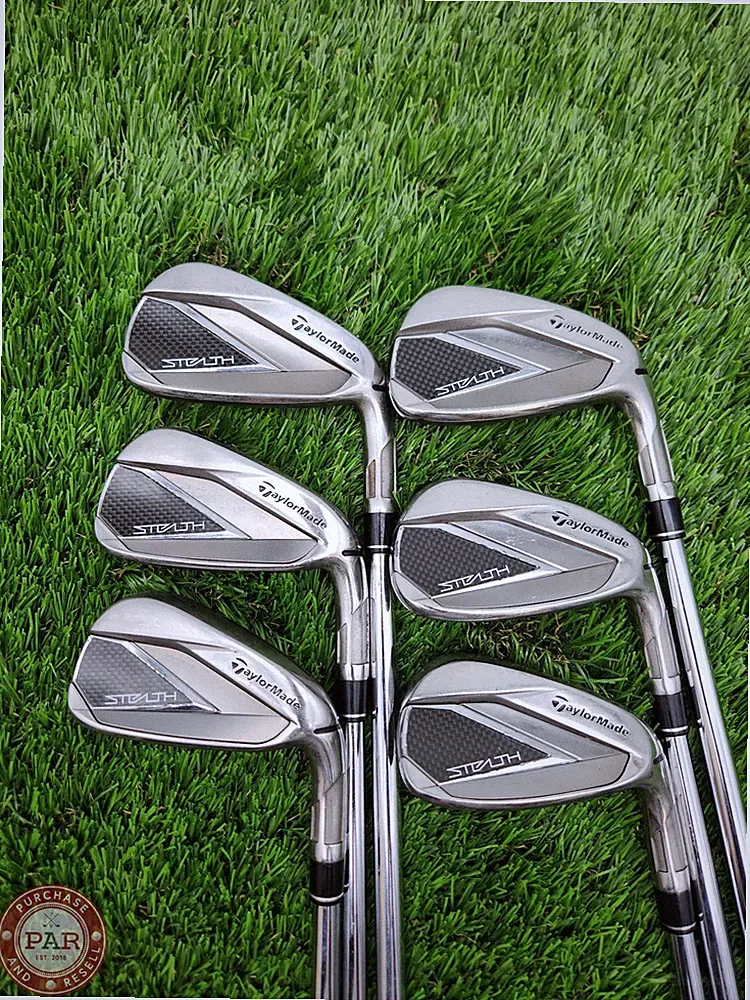2022 TAYLORMADE STEALTH IRON SET 5-PW STIFF DYNAGOLD 105 VSS PRO S300 VERYGOOD