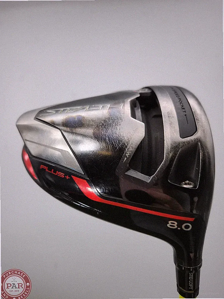 2022 TAYLORMADE STEALTH PLUS DRIVER 8* STIFF UST PROFORCE V2 +HC GOOD