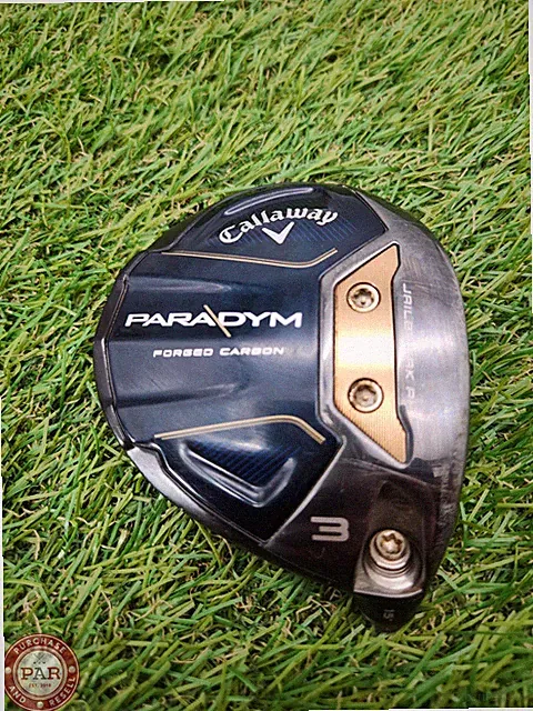 2023 CALLAWAY PARADYM 3 WOOD 15* CLUBHEAD ONLY GOOD