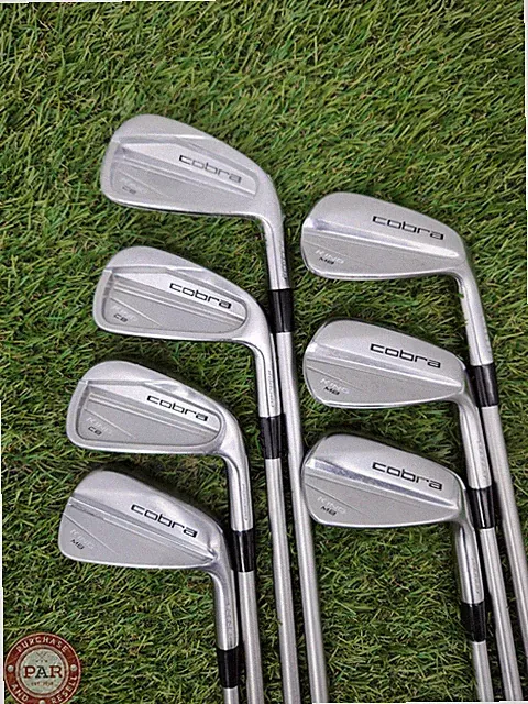 2023 COBRA KING MB CB IRON SET 4-PW XSTIFF KBS TOUR C TAPER LITE 115 X VERYGOOD
