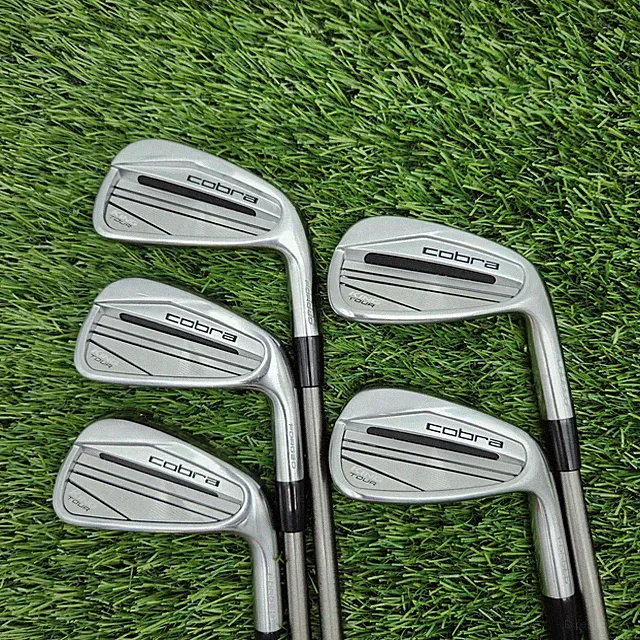 2023 COBRA KING TOUR IRON SET 5-9 REGULAR AEROTECH STEELFIBER I80CW VERYGOOD