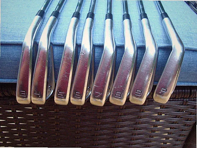 2023 TAYLOR MADE P-7MC RH IRONS SET 3-PW PROJECT X RIFLE 6.0 SHAFTS STIFF NICE!